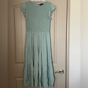 Elegant Green Women's Dress